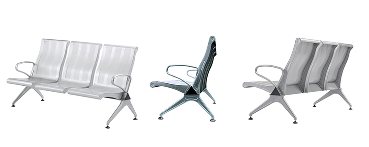 鋼機場(chǎng)椅/等候椅-SJ709L(圖1) undefined